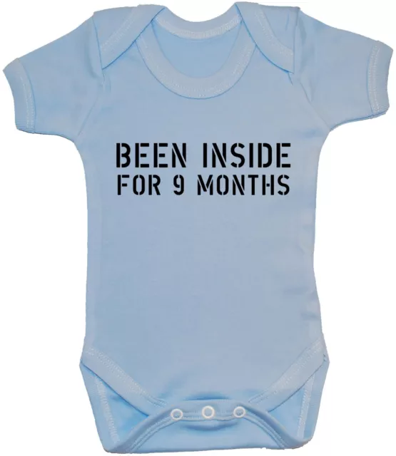 Been Inside Baby Grow Body Strampler Weste Neugeborene - 24 m Zugang Geschenk Junge Mädchen lustig 3