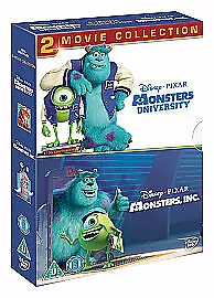 Monsters, Inc./Monsters University DVD (2013) Pete Docter cert U 2 discs