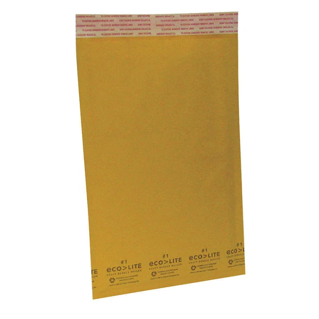 GRAINGER APPROVED ELSS1 Mailer Envelopes,Kraft Paper,PK100