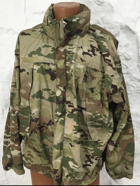 NWOT EXTREME COLD/WET WEATHER GEN III LAYER 6 OCP Camo Jacket sz Large Tennier