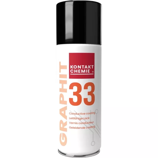 Graphit 33  Leitfähiger Gleitfilm 200ml Spray von CRC Kontakt-Chemie