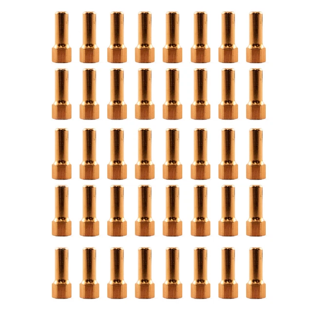 40 x UNIMIG SC120 Plasma Torch 120A Razor Cut Electrode - Made in Italy U14002K