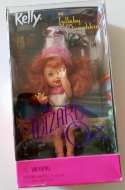 Barbie Mattel Kelly as Lullaby Munchkin Doll Wizard of Oz 1999