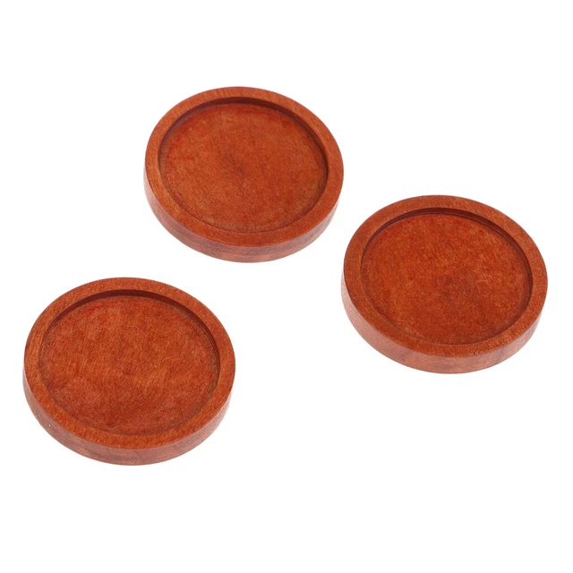 10x Rund Charms Anhänger Rohlinge Fassungen DIY Zubehör für Hause Schmuck 3
