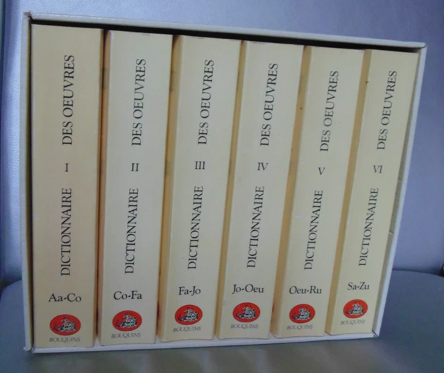 LAFFONT-BOMPIANI DICTIONNAIRE DES Auteurs + Dictionnaire Des