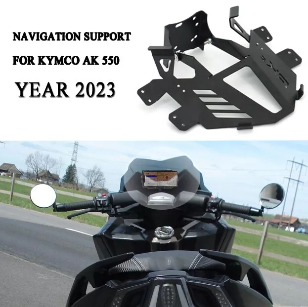 For KYMCO AK 550 2023 Motorcycle Bracket Mobile Phone GPS Board Bracket Holder