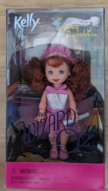 New 1999 The Wizard Of Oz Barbie Kelly as Lullaby Munchkin Mattel NIB NRFB
