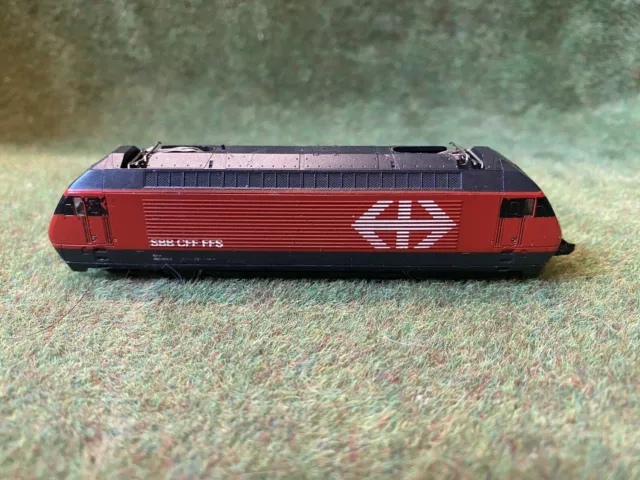 Locomotive Électrique SBB CFF FFS Minitrix N 1/160 Digitale