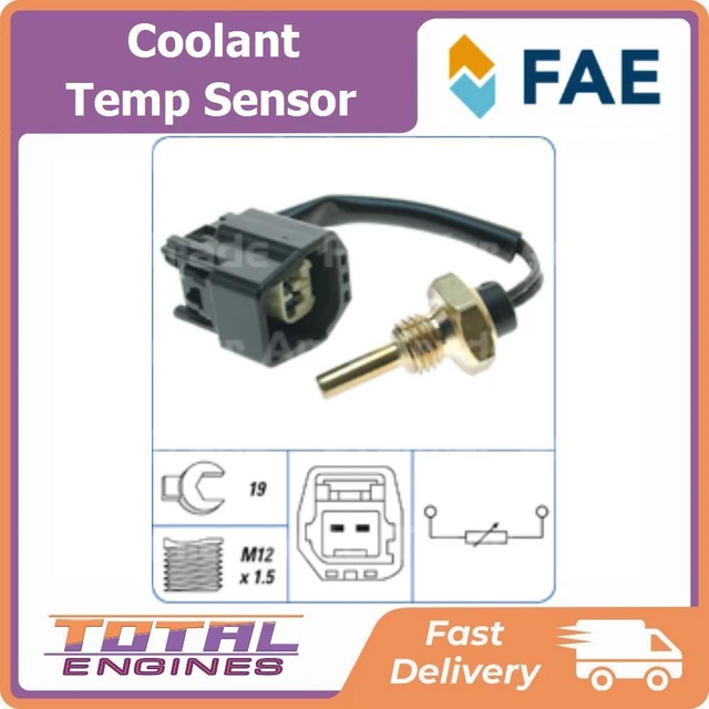 FAE COOLANT TEMP Sensor fits Volvo V40 2.0L 4Cyl B 4204 T2 EUR 26,88