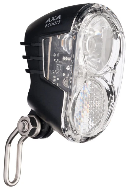 Eclairage velo a dynamo avant sur fourche p2r halogene 10 lux on-off