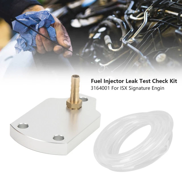 FUEL INJECTOR LEAK Test Check Kit For Cummins ISX / Signature Engine