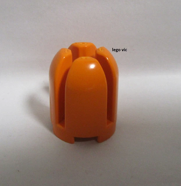 LEGO 33287 Scale Brick Round 2x2x2 Orange Dome 3152 3150 MOC A36