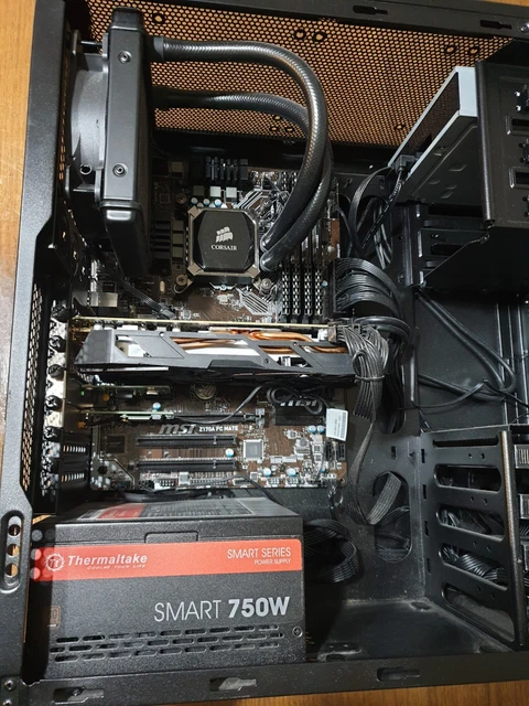 GAMING PC DESKTOP i7-7700k 64GB DDR4 RAM RX580 GPU