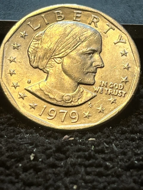 Rare Susan B Anthony 1979 S Dollar Error With Filled S Mint Mark 