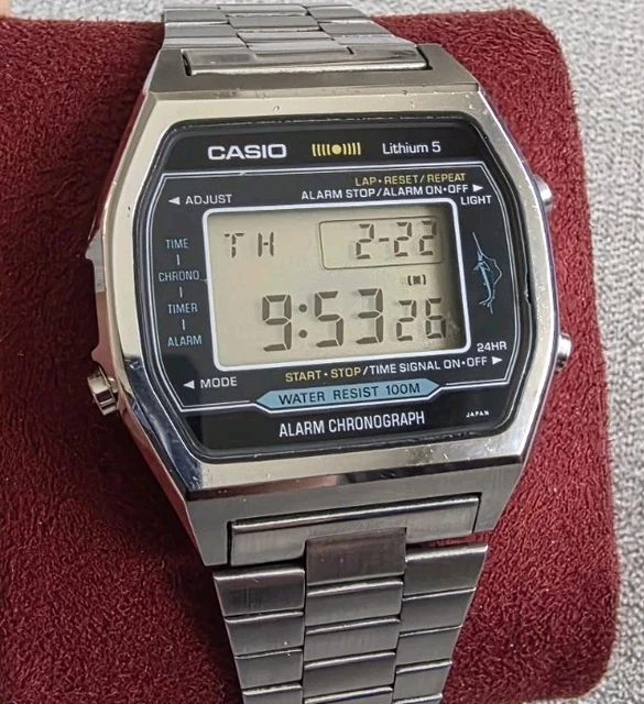 VINTAGE CASIO MARLIN H101 Watch £149.99 - PicClick UK