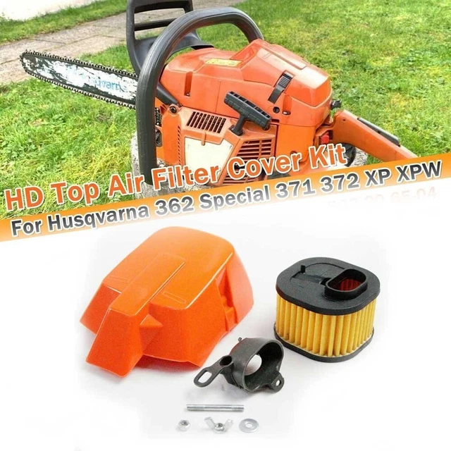 Air Filter Cleaner Cover Intake Adpator For Husqvarna,362/365/372/372XP Chainsaw