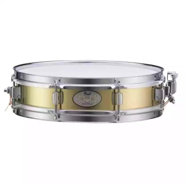 Pearl Brass Shell 13x3 Piccolo Snare Drum