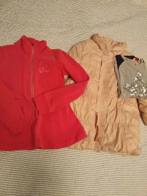 Lotto Abbigliamento Bambina 6/7anni Giubbino Felpa Maglia Desigual