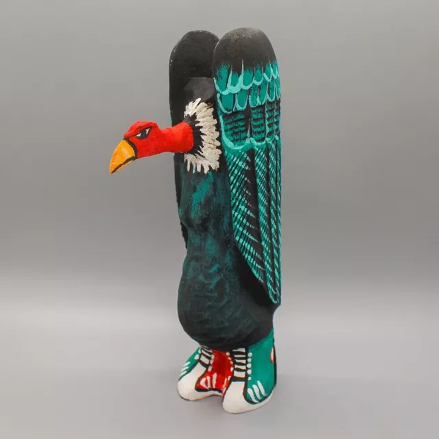 NAVAJO FOLK ART-VULTURE IN TENNIS SHOES by MATTHEW YELLOWMAN-NATIVE AMERICAN