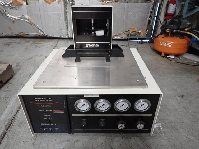 Cannon TE-BBR Load Frame & Bath Thermoelectric Bending Beam Rheometer