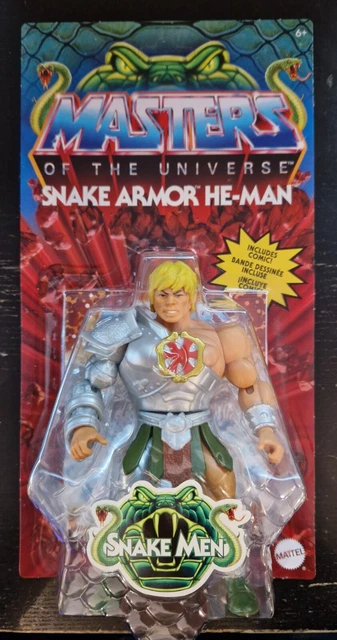 Masters of the Universe Origins - Snake Armor He-Man (Snake Men) NEU&OVP