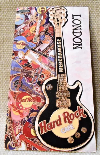 Hard Rock Cafe London Merchandise Pamphlet Brochure - See Pictures