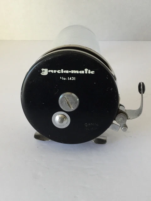 VINTAGE GARCIA-MATIC FLY Fishing Reel No 1431 $20.00 - PicClick VINTAGE GARCIA-MATIC FLY Fishing Reel No 1431 $20.00 - PicClick