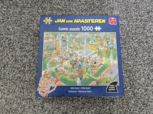 Una giornata al museo | Puzzle di Jan van Haasteren | Combinazione 2 in 1
