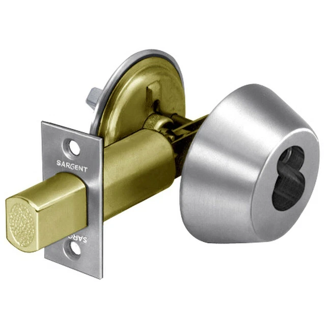 Sargent Single Cylinder Deadbolt Grade 1 Lock Small Format IC Prep 70-485-26D