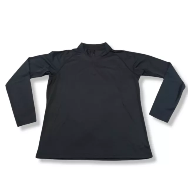 Tesla Shirt Size Medium 1/4 Zip Long Sleeve Activewear Athletic Tesla Gears Inc.