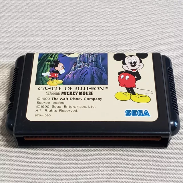 I Love Mickey Mouse Sega Mega Drive Import Genesis US Seller Authentic Tested