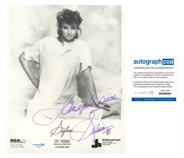 Sylvia "Nobody" Country Singer AUTOGRAPH Signed Autographed 8x10 Photo ACOA