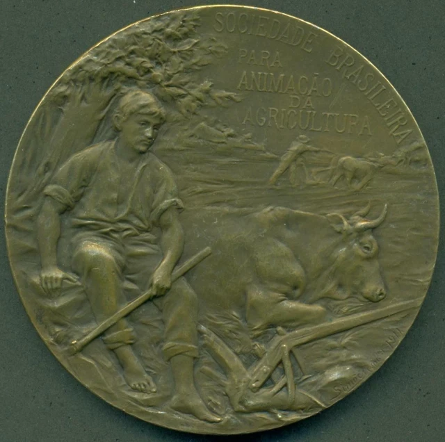 France Société d'Agriculture de l'Indre – Medaille Argent 1896, Argent, - Suffren Numismatique