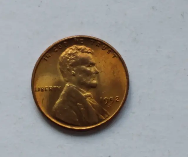 1952 S Lincoln Wheat Cent Penny -GEM UNC BRIGHT COIN