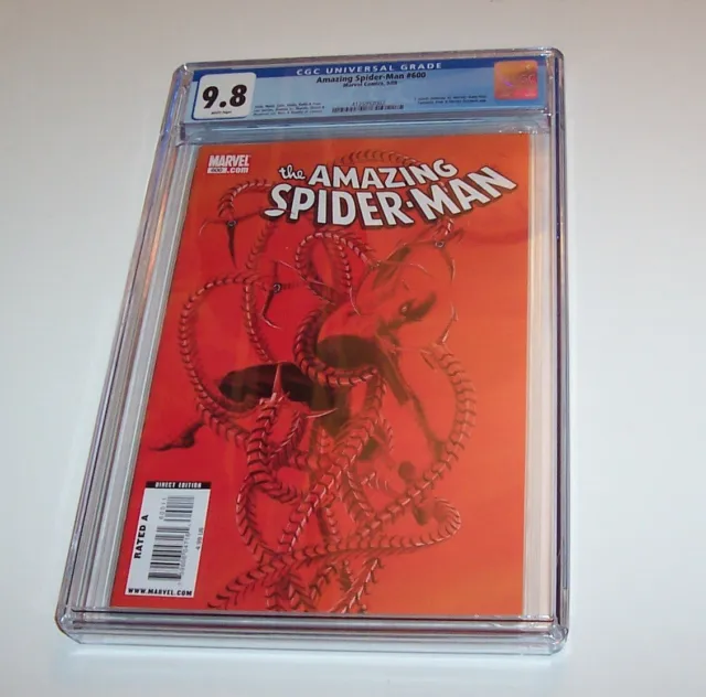 Amazing Spiderman #600 - 2009 Marvel Modern Age Ross Variant - CGC NM/MT 9.8