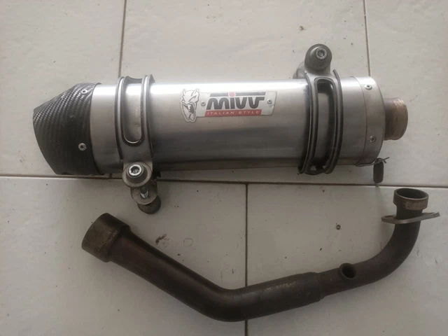 Scarico Completo MIVV Oval Carbonio Per KAWASAKI Z650 2017-2018 - Sistema 2-in-1 - Foto 7