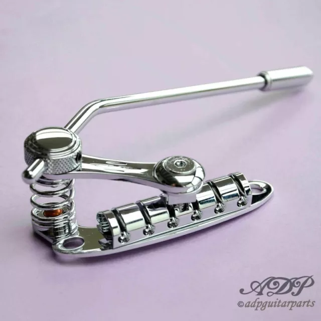 Tremolo Duesenberg Les Trem II Chrome pour Gaucher. TM85LC