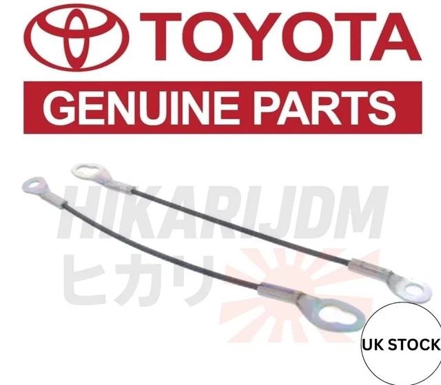 Genuine Toyota Tailgate Stay Strap & Holder Cable For Hilux 2005-2017 - Pack Of 2