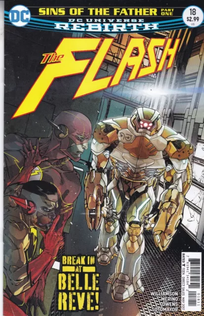 Dc Comic The Flash Vol. 5 Rebirth #18 May 2017 Fast P&P Same Day Dispatch