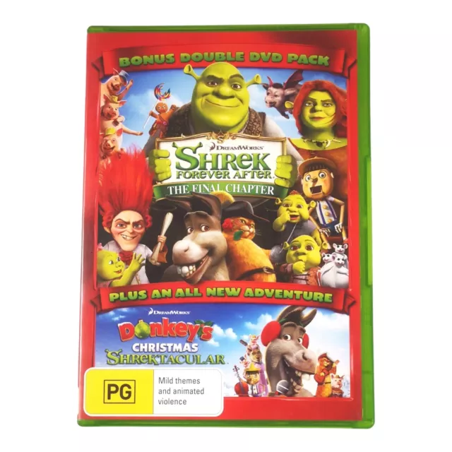 Shrek Forever After The Final Chapter DVD Movie Plus Bonus New Adventure