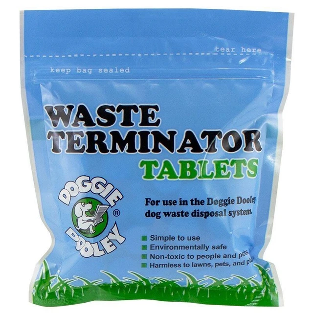 Doggie Dooley Waste Terminator tablets (100) (new packaging)