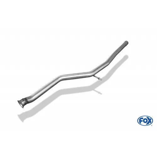 Fox Rennsportanlage 1X90Mm Typ 13 Für Peugeot 206 Cc Für Peugeot 206 Cc