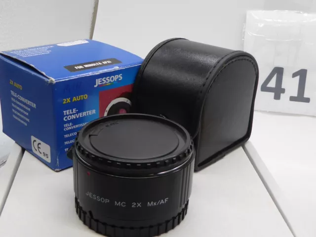 jessop - Teleconvertidor Mx-AF 2X para Minolta AF y Sony A versión alfa 8 pines