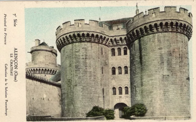 *1009 cpa 61 Alençon - le château
