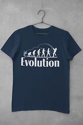 Fishing T Shirt The Evolution of Fly Fishing Darwin Ape To Angler Dad Gift Idea