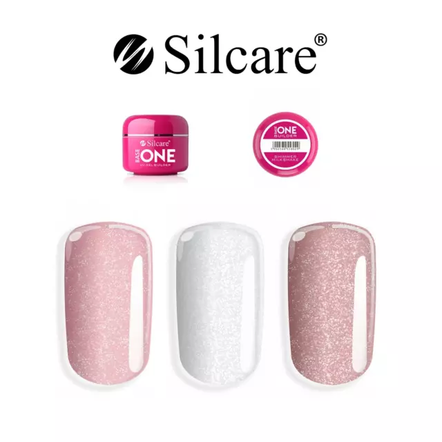 Silcare Base One-Gele UV Gel Shimmer Gels 50g