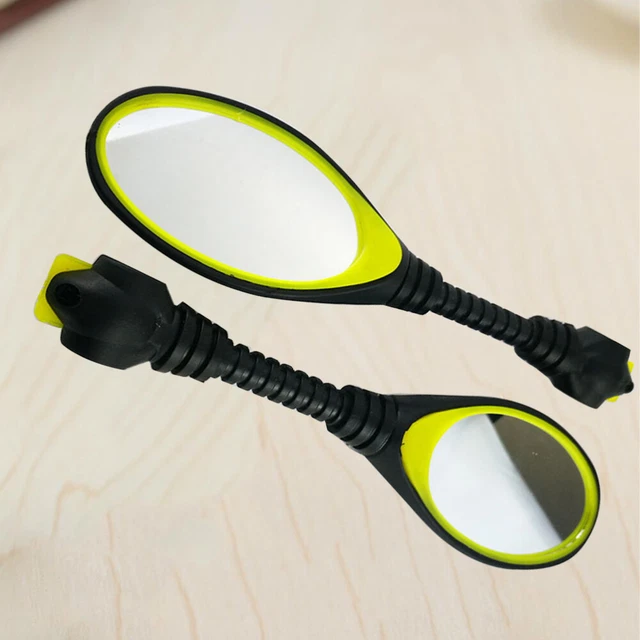 2 Pcs Vélo Arrière Rétroviseurs Miroirs Vélo Visière Miroir