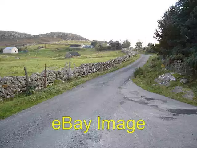 Photo 6x4 Looking up the hill at Mellon Udrigle Although this is not the  c2005