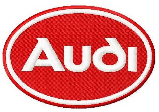 Parches y pegatinas bordados de la marca Audi