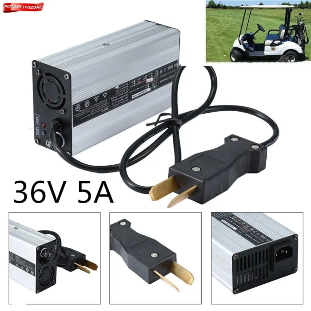 5A 36V Golf Cart Battery Charger Fits For Yamaha Star Club Car DS EZgo TXT